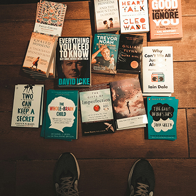 books-floor